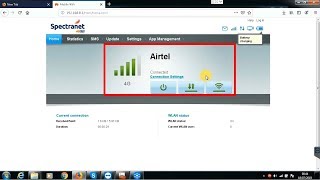 Unlock Spectranet Huawei E5573S606 MiFi Router [upl. by Helas]