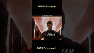 2025 CSK squad ready full poweripl csk cricket dhoni cskfullscreenstatus [upl. by Swec]