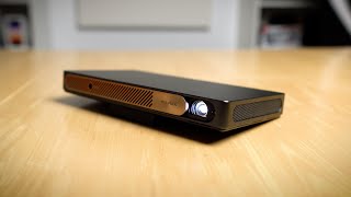 Wemax Go Advanced Review The Tiny Portable FHD Laser Projector [upl. by Pantin927]