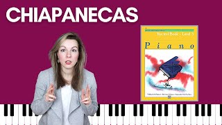 Chiapanecas Alfreds Basic Piano  Level 3 Recital [upl. by Jaime936]