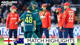 England vs Australia 3rd T20 2024 Cricket Match Full Highlights Cricket Live Highlights 1592024 [upl. by Nnayrrehs]