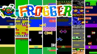 Frogger Versions and Ports  From Atari to Flash [upl. by Ayoral]