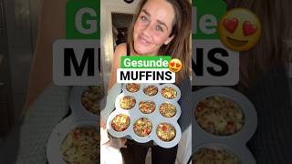 😍 GESUNDE MUFFINS FÜR KINDER 💪 lecker kinder kochen muffins influeltern eltern familie [upl. by Mulry]