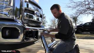 Stainless Steel Bull Bar Installation on 2011 Ford F250 [upl. by Debbra]