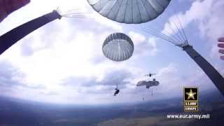 Through the Eyes of a Paratrooper 173rd Airborne Jumps in Ukraine during Rapid Trident 2011 [upl. by Ireva]