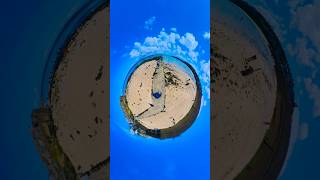 🌍 TINY PLANET  St Ives Ghost Pier shorts insta360 [upl. by Megargee]