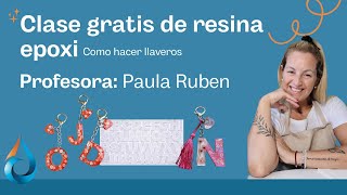 Como Hacer Llaveros Con Resina Epoxi  Clase Gratis  Tutorial Para Principiantes  Advance talleres [upl. by Eerolam]