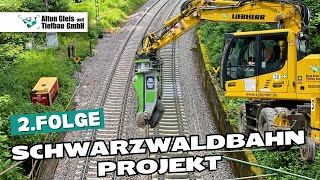 schwarzwaldbahn Folge 2 Eisenbahnbau im Herzen des Schwarzwaldes I Altun Gleis und Tiefbau GmbH [upl. by Virgy]