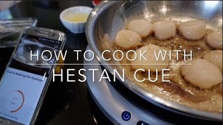 How to Cook with Hestan Cue Smart Cooking System w Bluetooth [upl. by Kellyn]