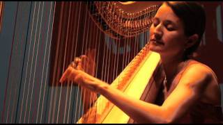 JSBachPartita 1 BWV 825CorrenteMaria Luisa Rayan harp [upl. by Ardnwahsal]