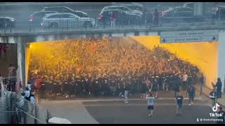 LAMBIANCE EXCEPTIONNELLE DES ULTRAS PARISIENS A BENFICA  BENFICAPSG LDC [upl. by Mosa]