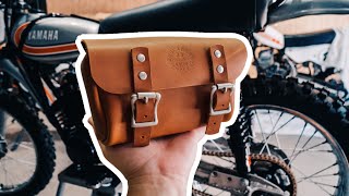 Making a Leather Tool Pouch [upl. by Brittan]