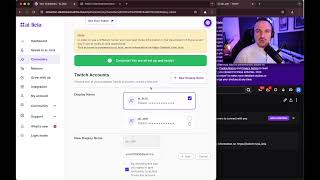 How to customise ailicia How to change ailicias name on Twitch [upl. by Deeyn]