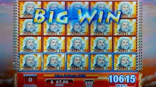 JACKPOT HANDPAY Zeus II Slot  JAWDROPPING YES [upl. by Coffey]