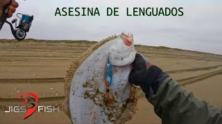 PESCA DE LENGUADOS  CHISPA DUNGA INTRATABLE 👌🔥 [upl. by Aciamaj]