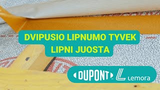 Juosta lipni Tyvek® dvipusio lipnumo [upl. by Appel]