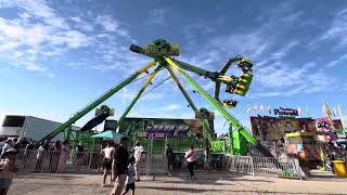 Reithoffer Show’s The Hulk Ride at the 2024 WI STATE FAIR [upl. by Aciret]