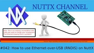 042 How to use EthernetoverUSB RNDIS on NuttX [upl. by Toback]