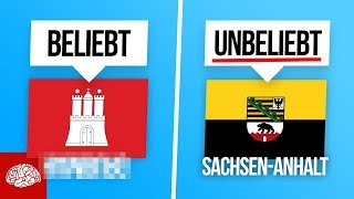 Das sind die beliebtesten und unbeliebtesten Bundesländer in Deutschland [upl. by Tj498]