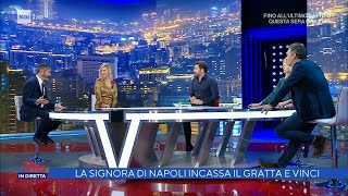 Chiara Giallonardo Paola Ferrari Gianni Riotta Alessio Zucchini  La vita in diretta 30092021 [upl. by Sirama]