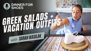 Greek Salads  Vacation Outfits  Everything I Wore and Ate in Greece [upl. by Erej]