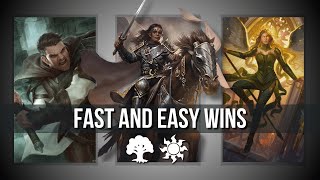 The best aggro deck for ranking  Standard Mythic MTG Arena [upl. by Ueik]