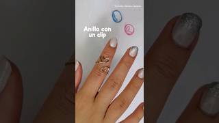 Cómo hacer anillos con un clip 📎 [upl. by Det]