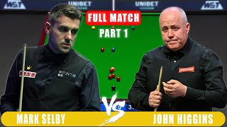 Mark Selby vs John Higgins  Final British Open 2024 Snooker Highlights part 1 [upl. by Enirehs]