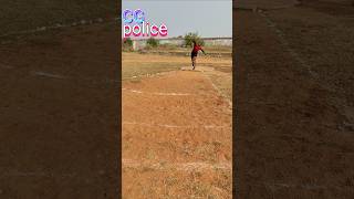 CG police shotput throw 🚨😱 cgpolice shortsviral cg [upl. by Eiralih]