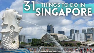 Best Things to do in Singapore 4K [upl. by Merete]