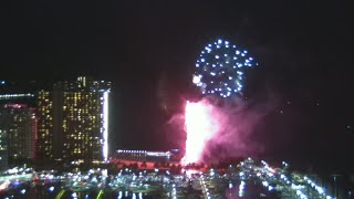 Friday night fireworks return to Waikiki [upl. by Hiamerej]