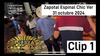 ZAPOTAL ESPINAL CHICONTEPEC VER 31 DE OCTUBRE 2024 FUERZA COLOMBIANA CLIP1 [upl. by Vitkun634]