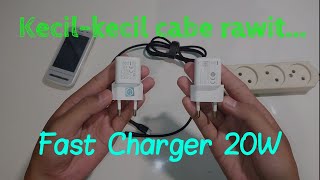 Review Anker Powerport III Nano cocok buat Samsung Iphone Sony Fast charging 20W [upl. by Abraham]