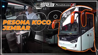 Review Tipis  Tipis Bus Pesona quotCavalryquot 009  Legacy SR3 Panorama XHD [upl. by Ardrey435]