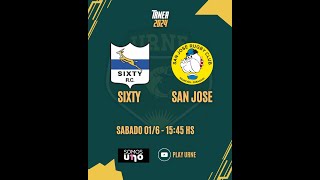 FECHA 7  SIXTY VS SAN JOSE  PRIMERA  TORNEO REGIONAL NEA 2024 162024 [upl. by Nett]