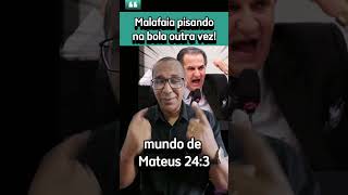 MALAFAIA PISANDO NA BOLA shorts noticias preterismo preterismocompleto [upl. by Ayamat997]