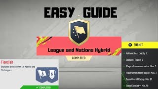 FIFA 20 Easy Guide To League And Nation Hybrid Fiendish NO LOYALTY NEEDED [upl. by Otes]