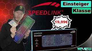 Speedlink LUDICIUM  Gaming Tastatur [upl. by Beckett]