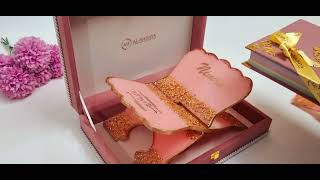 Luxury Rehal amp Quran Gift Hamper  Rainbow Quran with Resin Quran Holder  Pastel Pink  AlHadaya [upl. by Ycnaf]