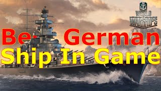 World of Warships The Best German Ship Ever Released Into The Game [upl. by Rekcut420]