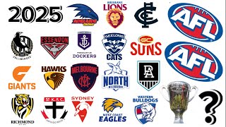 My 2025 AFL Season Predictions  Ladder  Finals  Awards [upl. by Esalb]