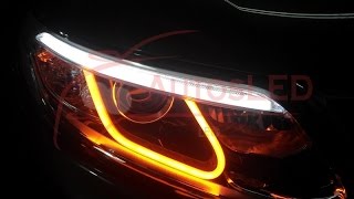 AutosLed Personalización de Faros Kia Sorento 2014 [upl. by Ereveniug]