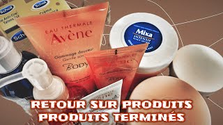 Retour sur produits  Produits terminés [upl. by Kati]