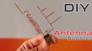 How to make cell phone signal amplifier From USB at home  Antenna booster [upl. by Ahsimot]