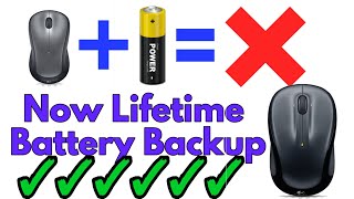 2 Ways To Solve Your Wireless Mouse Battery Drain Problem [upl. by Einolem]