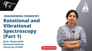 Rotational and Vibrational Spectroscopy Part 1  Engineering Chemistry  S Chand Academy [upl. by Corbie]