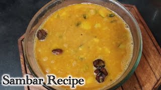 Sambar Recipe  Easy Sambar for Idli Dosa  Rachna ki Rasoi [upl. by Ellehcil197]