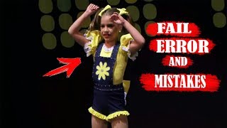 Dance Moms MistakesFailProblems and Errors [upl. by Torp942]