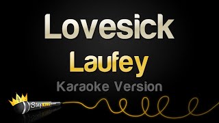 Laufey  Lovesick Karaoke Version [upl. by Airod398]