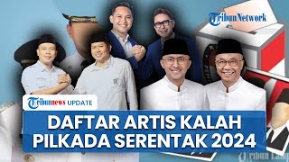 Daftar Artis Kalah di Pilkada 2024 Mulai Vicky Prasetyo Hengky Kurniawan hingga Alam Mbah Dukun [upl. by Natye]